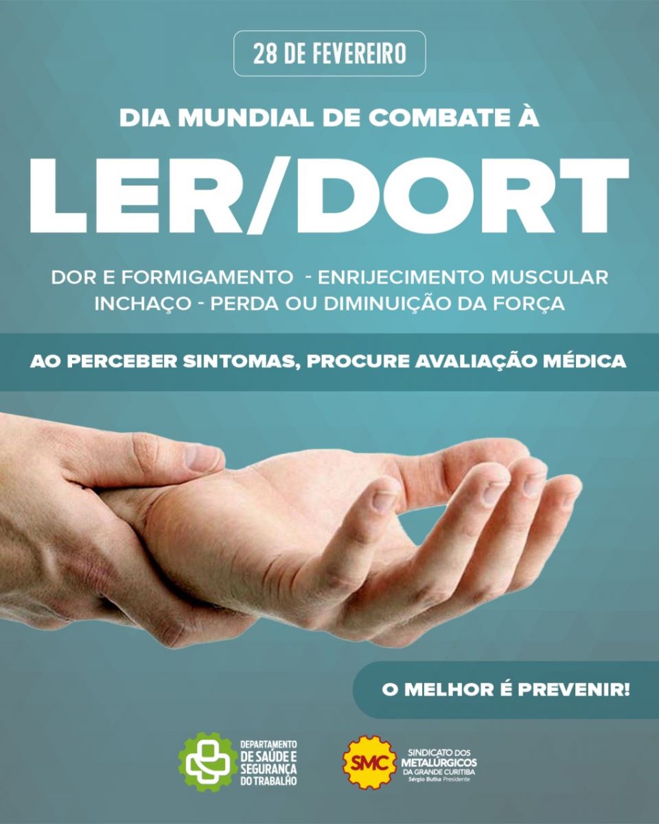 Dia Mundial de Combate à LER/DORT 2025 - 28 de fevereiro - SMC ...